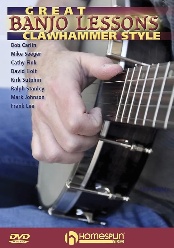 Great Banjo Lessons Clawhammer DVD Cover
