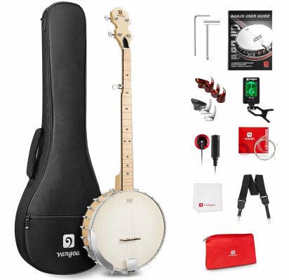 Vangoa Open Back Banjo Kit