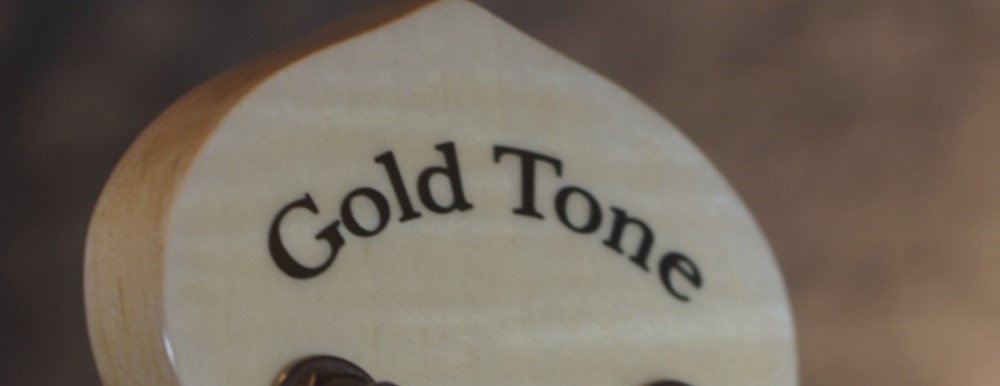 Gold Tone Trademark on a banjo
