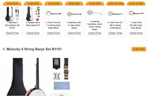 Best Clawhammer Banjos Featured Image